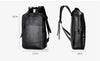 Image of Otto-17 Faux Leather Unsex Travel Backpack by Wolph