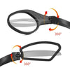 Image of Flexible Shatter-proof Stainless Steel Cycling Mirror