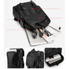 Image of Otto Faux Leather Travel Backpack for Men