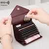Image of Elke Leather Travel Purse Card Holder by Wolph