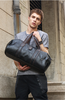 Image of Shub-02 Faux Leather Gym-Travel Duffel Handbag by Wolph