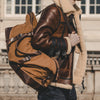 Image of Vintage Military Style Duffel Travel Luggage by Wolph
