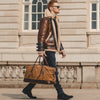 Image of Vintage Military Style Duffel Travel Luggage by Wolph