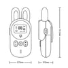 Image of Safekid Childrens Walkie Talkie Radio for Outdoor Play by Wolph