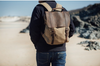 Image of Arno-42 Waxed Waterproof Travel Rucksack by Wolph
