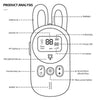 Image of Safekid Childrens Walkie Talkie Radio for Outdoor Play by Wolph