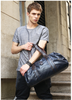 Image of Shub-02 Faux Leather Gym-Travel Duffel Handbag by Wolph