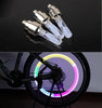 Image of Waterproof Valve Covering Auto Cycling Bicycle Wheel-lights