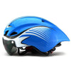 Image of AeroOne Bike Cycling Helmet with Integrated Glasses for Men-Women