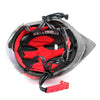 Image of AeroOne Bike Cycling Helmet with Integrated Glasses for Men-Women