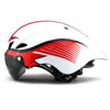 Image of AeroOne Bike Cycling Helmet with Integrated Glasses for Men-Women