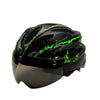 Image of Universal Bike Cycling Helmet with Integrated Visor for Men-Women