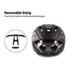 Image of AeroX Bicycle Racing Helmet with Integrated Visor for Men-Women