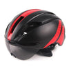 Image of AeroX Bicycle Racing Helmet with Integrated Visor for Men-Women