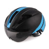 Image of AeroX Bicycle Racing Helmet with Integrated Visor for Men-Women