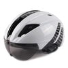 Image of AeroX Bicycle Racing Helmet with Integrated Visor for Men-Women