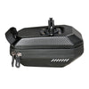 Image of Hard Shell Rear Cycling Storage Pannier with Waterproof Leather Coating