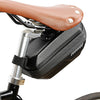 Image of Hard Shell Rear Cycling Storage Pannier with Waterproof Leather Coating