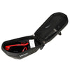 Image of Hard Shell Rear Cycling Storage Pannier with Waterproof Leather Coating