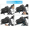 Image of Bicyle Head Waterproof Storage Panner Phone Holder by Wolph