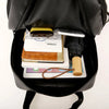 Image of Otto-17 Faux Leather Unsex Travel Backpack by Wolph