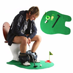 Indoor Golf Putting Training Practice Putty Putter Gift Mat