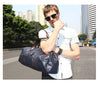 Image of Shub-02 Faux Leather Gym-Travel Duffel Handbag by Wolph