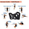 Image of Home Workout Resistance Stretch Band Tubes with Handle