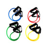 Image of Home Workout Resistance Stretch Band Tubes with Handle