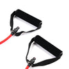 Image of Home Workout Resistance Stretch Band Tubes with Handle