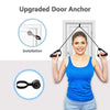 Image of Home Workout Resistance Stretch Band Tubes with Handle
