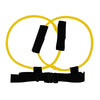 Image of Home Workout Leg Glute Stretch Bands with Waist + Toe Strap