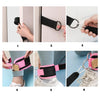 Image of Leg Workout Bodyweight Home Flexibility Stretch Band with Door-Hook