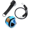 Image of Leg Workout Bodyweight Home Flexibility Stretch Band with Door-Hook