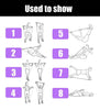 Image of Home Workout Bodyweight Squat Stretch Band with toe-strap