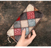 Image of Vintage Leather Tall Purse for Women