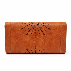 Retro-style Faux Leather Purse for Women