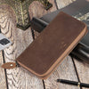 Image of Otto Unisex Tall Leather Travel Wallet by Wolph