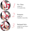 Image of Adjustable Ergo Baby Carrier Sling Pouch for Women