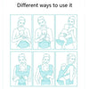 Image of Jus Ergonomic Baby Carrier Backpack for Women