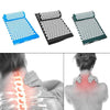 Image of Flat Acupuncture Massage Mat + Pillow for Back Pain Stress Yoga Relief