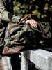 Image of Vintage Military Style Duffel Travel Luggage by Wolph