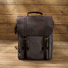 Image of Arno-42 Waxed Waterproof Travel Rucksack by Wolph
