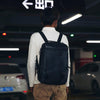 Image of NUC Mens Faux Leather Travel Backpack for Men by Wolph