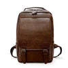 Image of NUC Mens Faux Leather Travel Backpack for Men by Wolph