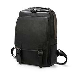 NUC Mens Faux Leather Travel Backpack for Men by Wolph