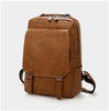 Image of NUC Mens Faux Leather Travel Backpack for Men by Wolph