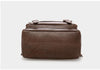 Image of NUC Mens Faux Leather Travel Backpack for Men by Wolph