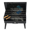 Image of CGX Portable Outdoor Foldable Stainless Steel Charcoal BBQ Grill