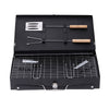 Image of CGX Portable Outdoor Foldable Stainless Steel Charcoal BBQ Grill